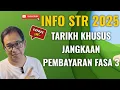 Download Lagu INFO STR! TARIKH JANGKAAN KHUSUS BAYARAN FASA 3 STR 2025 ANDA.