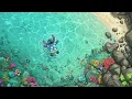 Download Lagu Stitch Coastal Rock Paradise🍹Summer Fruits \u0026 Tropical Lofi Chill for Study Days \u0026 Sunny Daydreams 🌞