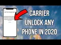How to Carrier Unlock Your iPhone Or Android For free Use Any SIM CARD On Your iPhone Or Android