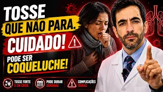 Tosse por mais de 14 dias? Quando se preocupar para coqueluche
