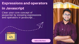 what is Expressions and operators in javascript