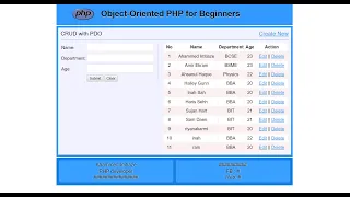 SIMPLE CRUD SYSTEM IN PHP WITH SOURCE CODE