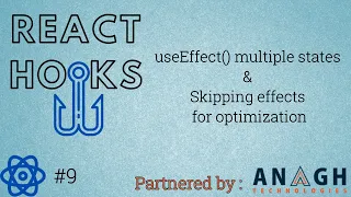 React Hooks Tutorial useEffect multiple states Skipping effects for optimization