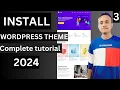 how to Install WordPress theme on localhost 2024 Ahmar ARS