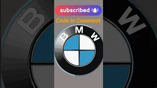 BMW Logo Drawing Using Python Turtle Python Turtle Graphics Python Beginner Projects