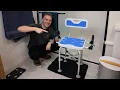 Foldable Arm Shower Chair Review - Strong Comfortable