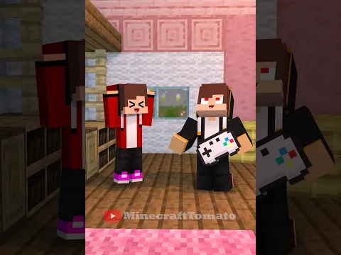 JJ & Dark JJ Fake Cry 😭🥴 - MAIZEN Minecraft Animation