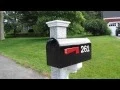 Yankee Granite Sidemount Mailbox Post