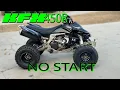 2008 Kawasaki KFX450R Won t Start Ep68