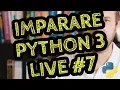 IMPARARE PYTHON 3 LIVE