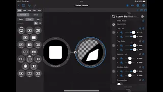 Circles - Corner Pin Pixel Node PRO