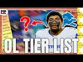Which NFL Offensive Line is the best OL Tier List featuring G-Stack ClevTA Presented by FanDuel