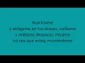 Maria Conchita Alonso - Acariciame (Letra/Lyrics)