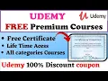 25 Free Udemy Courses With Free Certificates - Certified Free Online Courses For Students free
