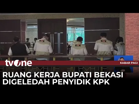 Penyidik KPK Geledah Ruang Kerja Bupati Bekasi