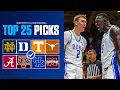 College Basketball Expert Picks Predictions For EVERY Top 25 Game this weekend