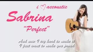 Download Sabrina - Perfect (Lyrics) Accoustic MP3
