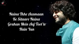 naina lyrics arijit singh pritam amitabh bhattacharya 