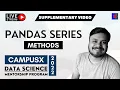 Important Series Methods Supplementary Session DSMP 2022-23