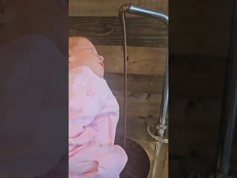 Reborn doll wants some chocolate