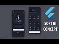 Flutter - Dark UI Concept Speed Code