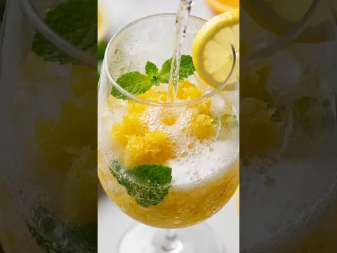 Sparkling Shaved Citrus Soda | Squeeze & Sizzle | REAL SOUNDS ONLY