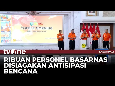 Basarnas Siapkan Personel Siaga Bencana Jelang Nataru 2025