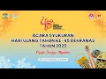 Download Lagu ACARA SYUKURAN HARI ULANG TAHUN (HUT) KE-45 DEKRANAS, BALIKPAPAN, 9 JULI 2025