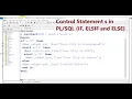 IF ELSIF in Urdu Hindi