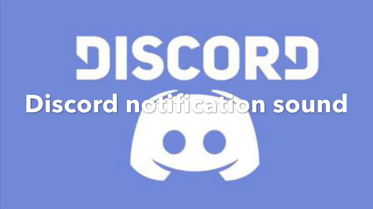 Discord notification sound