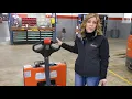 In Stock - New Toyota Electric Walkie Pallet Jack