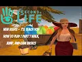 Second Life - Learn to Play Basic Walk Jump CAM and Profile Perv