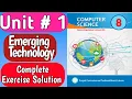 8th Class Computer New Book Chapter 1 Emerging Technologies Class 8th Computer SNC 2023-24