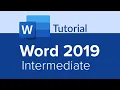 Word 2019 Intermediate Tutorial