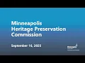 Download Lagu September 16, 2025 Heritage Preservation Commission