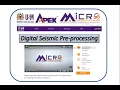 Digital Seismic Pre-Processing A complete course