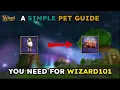 A Simple Guide to Pets in Wizard101