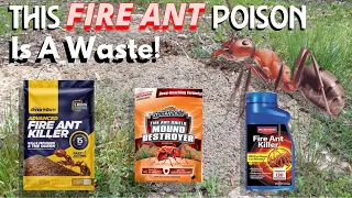 Don t waste your money on THIS fireant killer Testing Fire Ant Pesticides