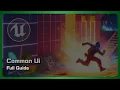 UE5 - Common UI Guide A Complete Guide to Inputs Widgets