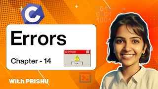 14 Errors in C Programming C Language Complete Course Happy Coding with PRISHU