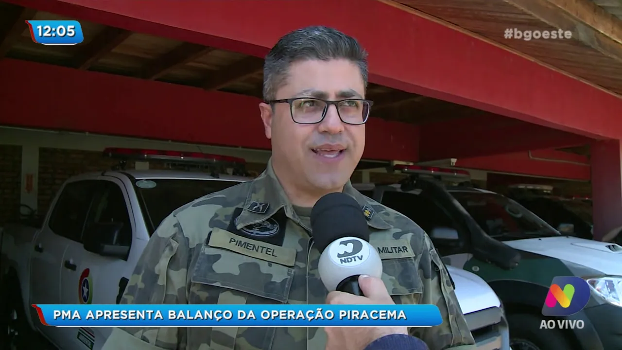 PMA apresenta balanço da Operação Piracema