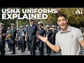 Naval Academy Uniform Explanation