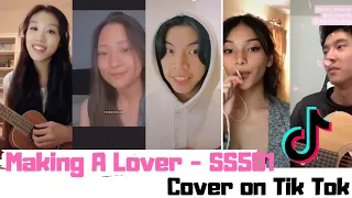  making a lover ss501 cover tik tik video challenge covers boys over flower ost 