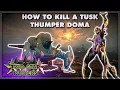 How to Kill a Tusk Thumper Doma in the Plains of Eidolon Warframe Nightwave Elite Weekly Guide
