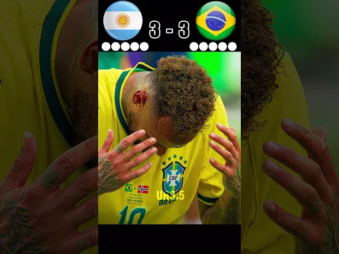 Brazil vs Argentina Penalty Shootout Imaginary