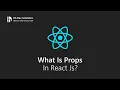 What is Props In React Js In