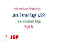 Advanced Java Java Server Page JSP Part 4