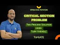 2 4 Solution to the Critical Section Problem involving Two Processes using Turn Variable