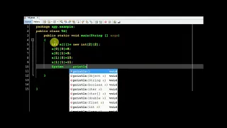 Ethiopian programming Amharic java tutorial 10 two dimensional array and explanation