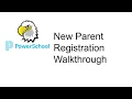 New Student Registration Walkthrough